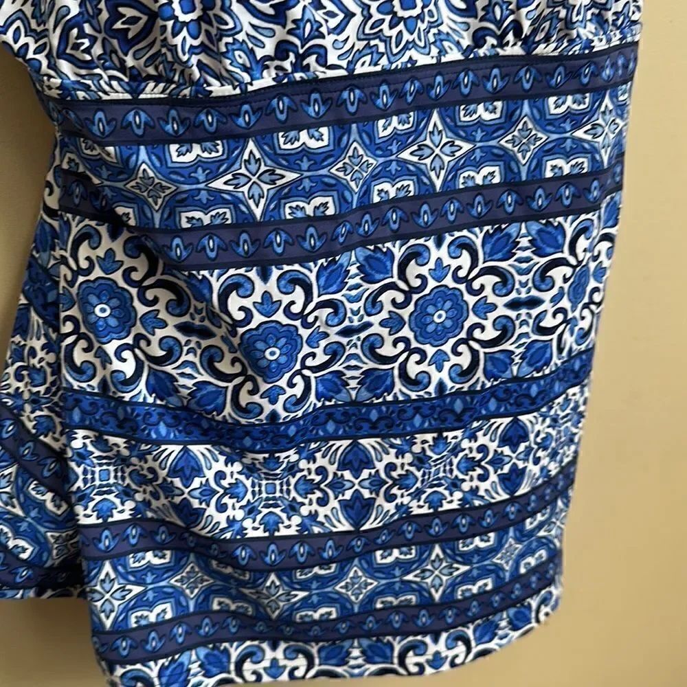 Lands End Supportive Swim Tankini 8 - Picture 3 of 7